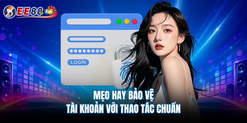 Mẹo hay bảo vệ tài khoản với thao tác chuẩn