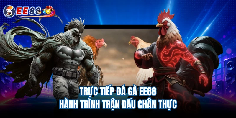 Trực Tiếp Đá Gà EE88 - Hành Trình Trận Đấu Chân Thực